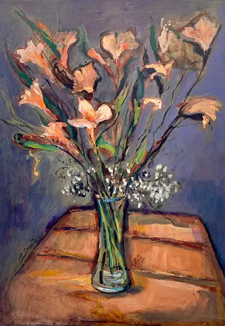Pintura Floral II de Alberto Simões